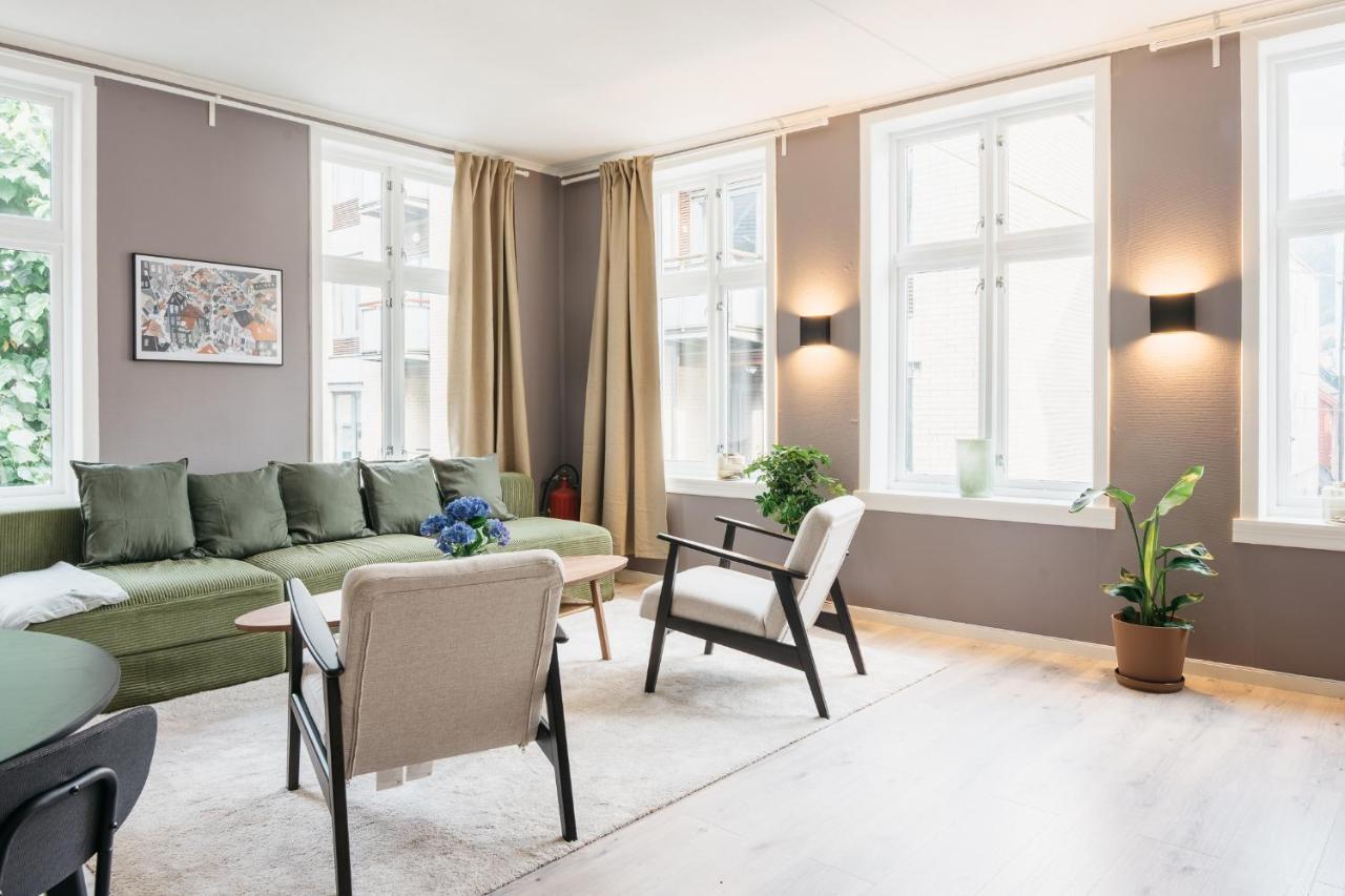 S54 - Private Rooms In The City Center Берген Екстериор снимка
